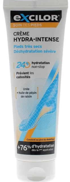Excilor crème hydra-intense pieds très secs