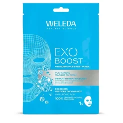 Exo Boost Hydrobounce masque en tissu Weleda - un masque