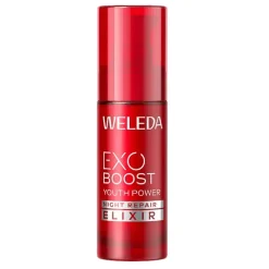 Exo Boost Youth Power Night repair elixir grenade Weleda - flacon-pompe de 30ml