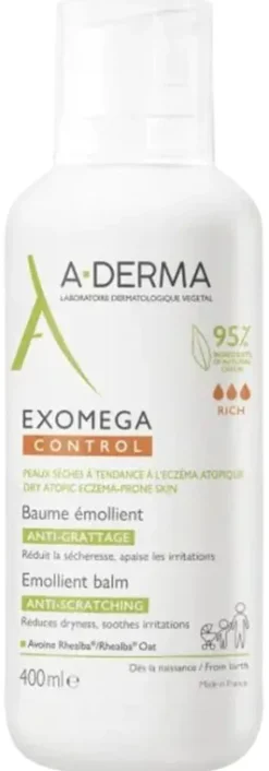 Exomega control baume émollient A-Derma