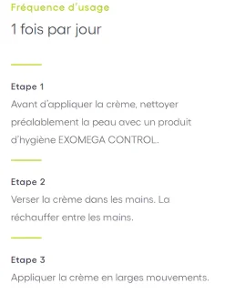 Exomega Control Crème émolliente A-derma