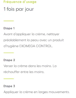 Exomega Control Crème émolliente A-derma