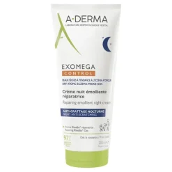 Exomega Control crème nuit émolliente réparatrice A-Derma