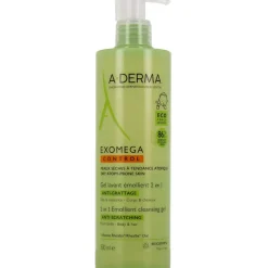 Exomega Control Gel Lavant Emollient Anti-Grattage A-Derma