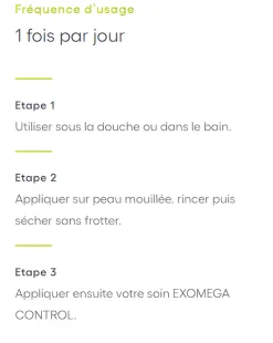 Exomega Control Gel Lavant Emollient Anti-Grattage A-Derma
