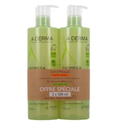 Exomega Control Gel Lavant Emollient Anti-Grattage A-Derma