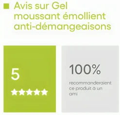 Exomega control gel moussant émollient anti-grattage A-Derma - flacon de 500ml