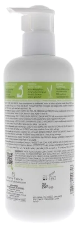 Exomega Control Lait émollient A-Derma - flacon-pompe de 400 ml