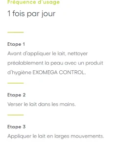 Exomega Control Lait émollient A-Derma - flacon-pompe de 400 ml
