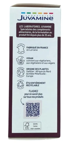 Expert Confort menstruel 3en1 Juvamine - boite de 60 comprimés