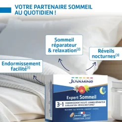 Expert Sommeil 3en1 Juvamine - boîte de 30 comprimés à sucer