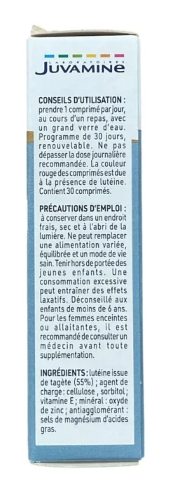 Expert vision 3en1 Juvamine - boite de 30 comprimés