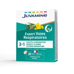 Expert voies respiratoires Juvamine - boîte de 30 comprimés à sucer