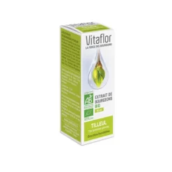 Extrait de bourgeons BIO tilleul Vitaflor - flacon de 15 ml
