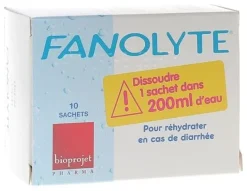 Fanolyte préparation diététique pour réhydratation – 10 sachets