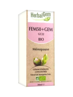 Fem50+gem BIO Herbalgem - flacon de 30 ml