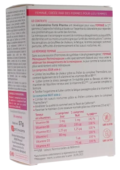 Feminae désir et libido Forté pharma - boite de 28 comprimés