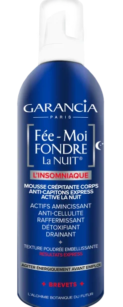 Fée-Moi Fondre La Nuit mousse crépitante minceur Garancia - tube de 400 ml