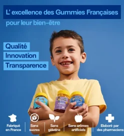 Fer enfants sans sucres Mium Lab - pot de 30 gummies