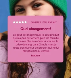 Fer enfants sans sucres Mium Lab - pot de 30 gummies