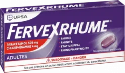 Fervex Rhume adulte Upsa – 16 comprimés pelliculés