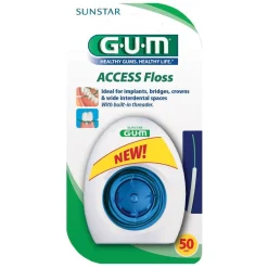 Fil dentaire access floss GUM - boîte de 50 m