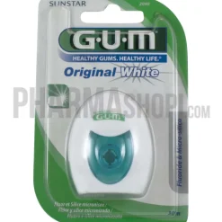 Fil dentaire blanchissant original white Gum - 30 mètres