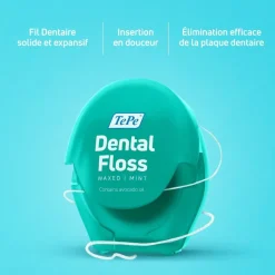 Fil dentaire éco responsable TePe - fil de 40m