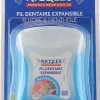 Fil dentaire expansible fluoré & mentholé Ricqles - 40 mètres