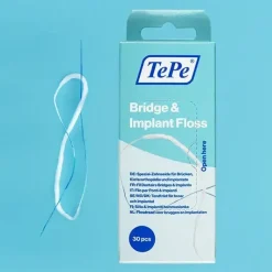 Fil dentaire spécial implants TePe - boite de 30 pièces