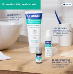 Filmogel boutons localisés peaux à tendance acnéique Urgo - flacon de 3,25ml