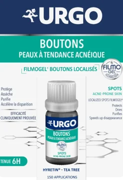 Filmogel boutons localisés peaux à tendance acnéique Urgo - flacon de 3,25ml