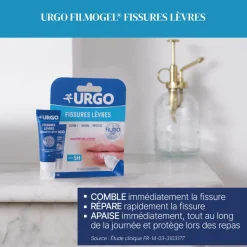 Filmogel fissures lèvres Urgo - tube de 7ml