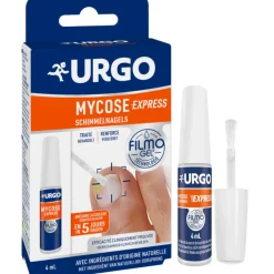 Filmogel mycose express Urgo - flacon de 4 ml avec pinceau applicateur et 5 limes à ongles