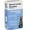 Fiprocat combo 50 mg/60 mg antiparasitaire externe chats et furets Biocanina - boîte de 3 pipettes de 0,5ml