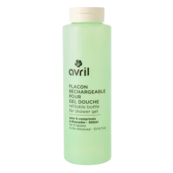 Flacon rechargeable pour gel douche Avril - flacon de 350ml