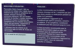 Flavonoïdes 1000 mg crise hémorroïdaire Viatris – 18 comprimés