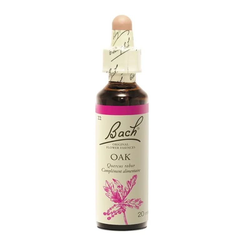 Fleur de Bach Oak Quercus robur - flacon de 20 ml