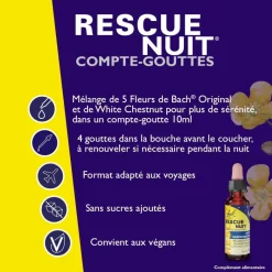 Fleur de Bach Rescue Nuits harmonieuses