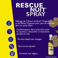 Fleur de Bach Rescue Nuits harmonieuses