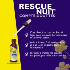 Fleur de Bach Rescue Nuits harmonieuses