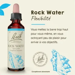 Fleur de Bach Rock Water Aqua petra - flacon de 20 ml