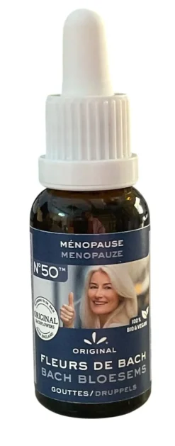 Fleurs de Bach N°50 Ménopause bio Lemon Pharma - flacon de 20ml