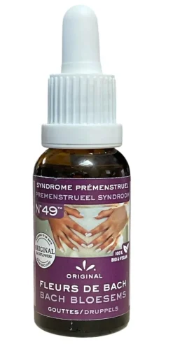 Fleurs de Bach N°49 syndrome prémenstruel Lemon Pharma - flacon de 20ml