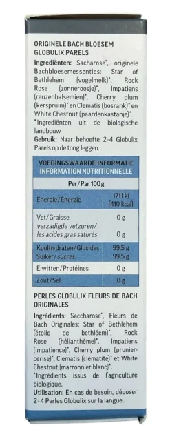 Fleurs de bach perles globulix sommeil enfants Lemon pharma - flacon de 20g