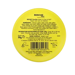 Fleurs de Bach Rescue nuit pastilles saveur cassis Famadem - boite de 50g