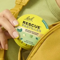 Fleurs de Bach Rescue pastilles saveur pomme menthe Famadem - boite de 50g