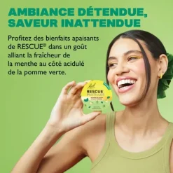 Fleurs de Bach Rescue pastilles saveur pomme menthe Famadem - boite de 50g