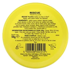 Fleurs de Bach Rescue pastilles saveur pomme menthe Famadem - boite de 50g