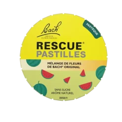 Fleurs de Bach Rescue pastilles saveur pastèque Famadem - boite de 50g